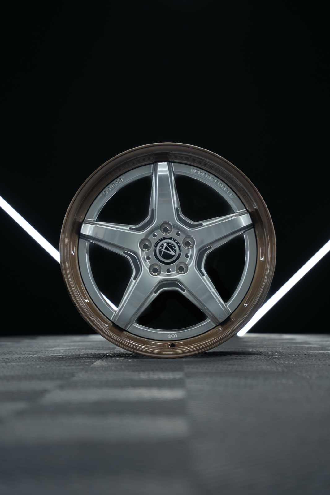 Aphero Forged JD1 wheels — studio product photography, photo 10