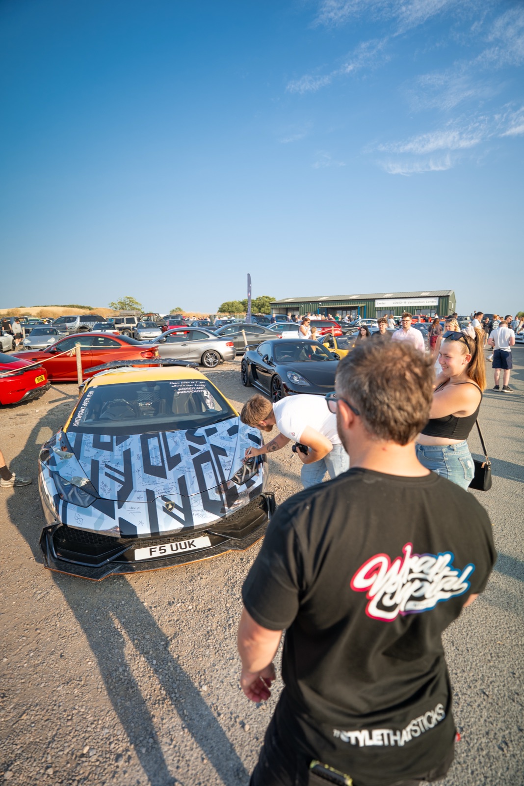Cars & Cuppas July evening meet — cars and golden-hour atmosphere, photo 4