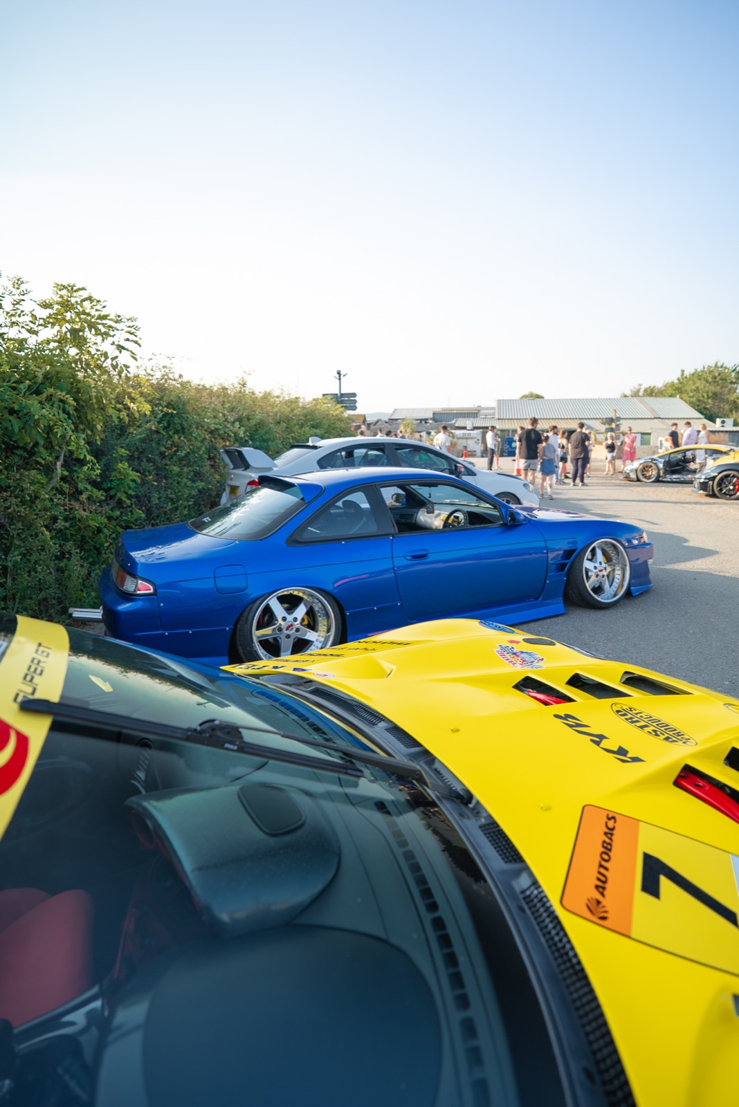 Cars & Cuppas July evening meet — cars and golden-hour atmosphere, photo 9