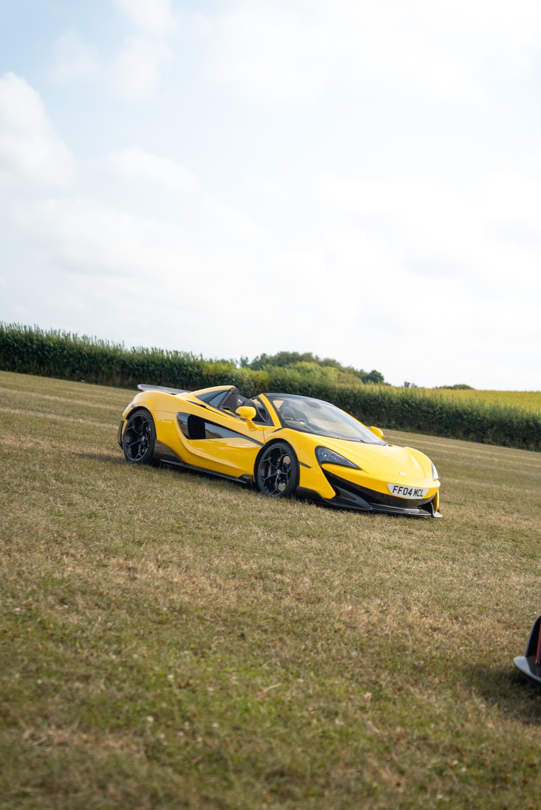 Supercar vs Classic — open-field automotive photography, photo 2