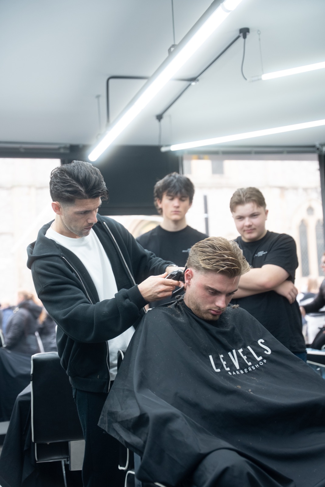 Levels Barbershop — cuts, product and shop photography, photo 6
