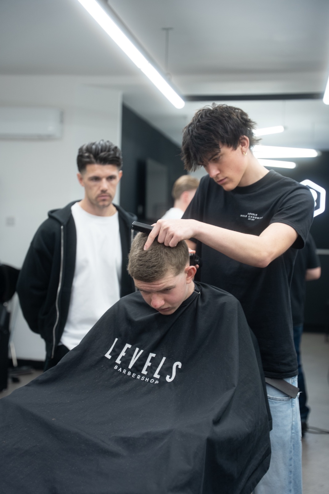 Levels Barbershop — cuts, product and shop photography, photo 8