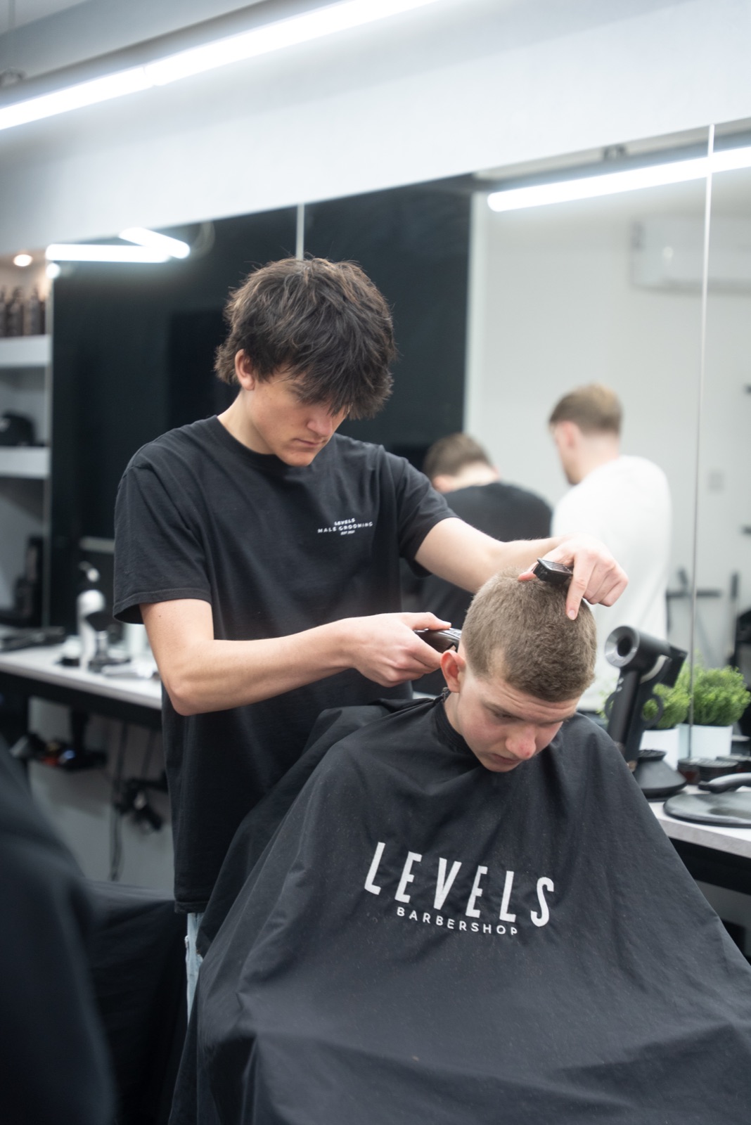 Levels Barbershop — cuts, product and shop photography, photo 9