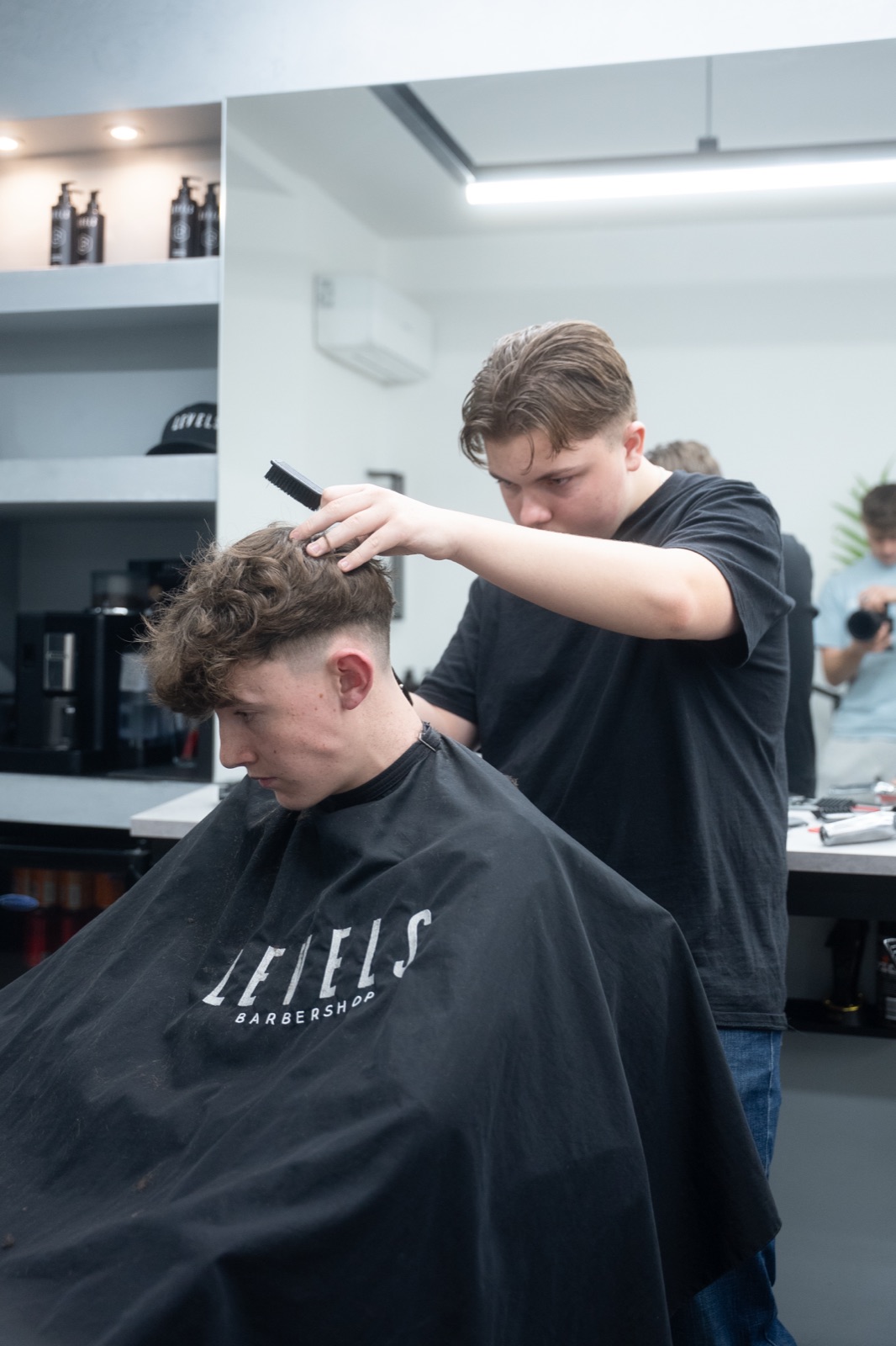 Levels Barbershop — cuts, product and shop photography, photo 10