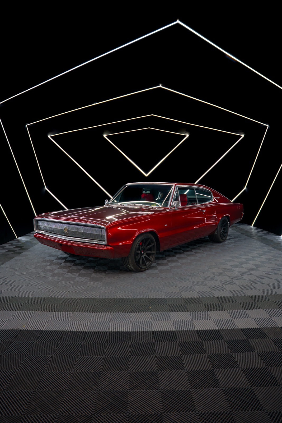 1969 Dodge Charger — Teckwrap deep red