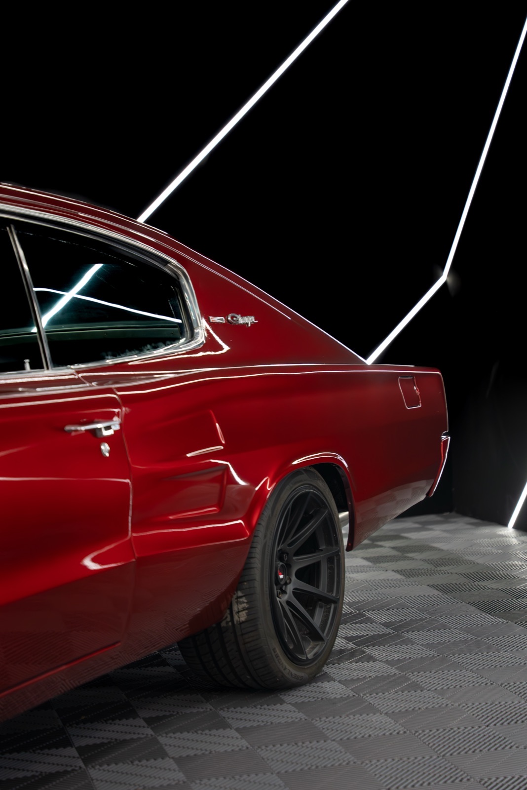 1969 Dodge Charger — Teckwrap deep red