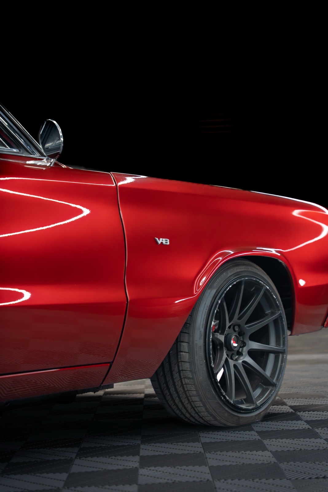 1969 Dodge Charger — Teckwrap deep red