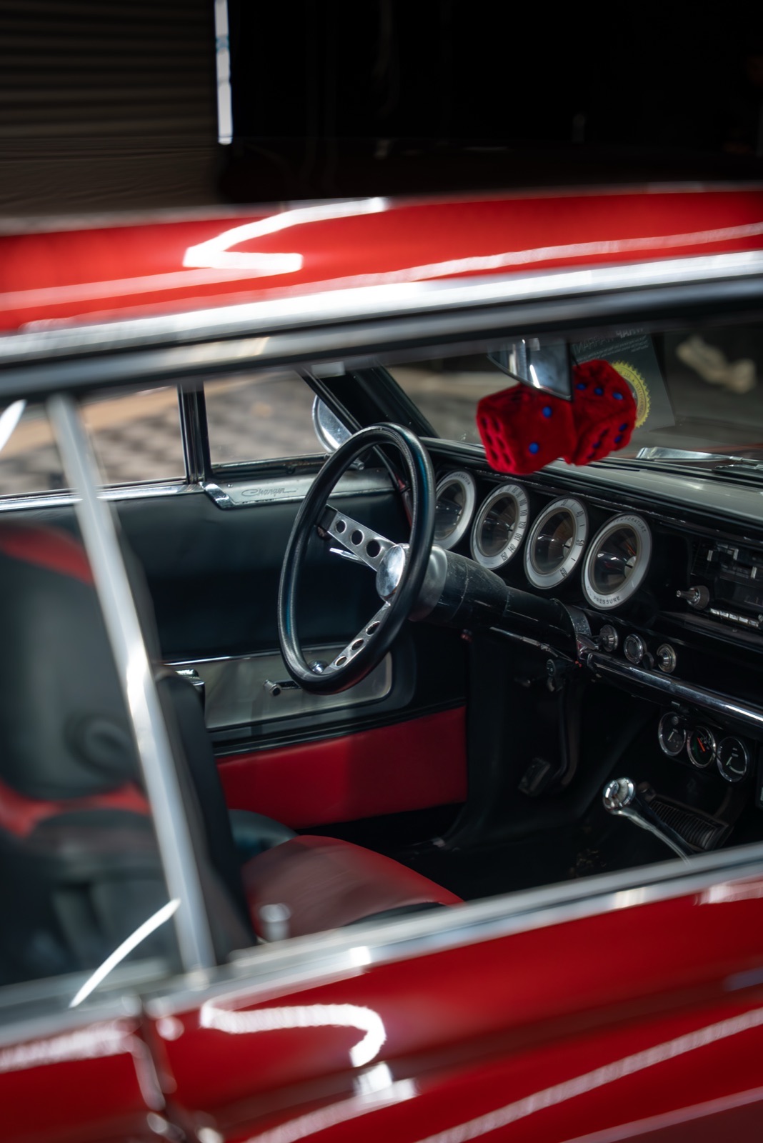 1969 Dodge Charger — Teckwrap deep red