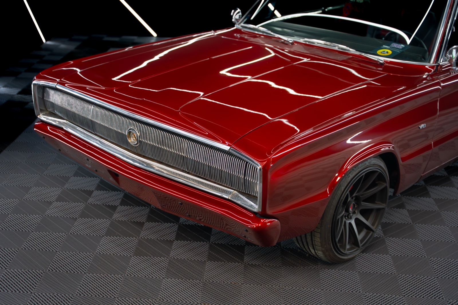 1969 Dodge Charger — Teckwrap deep red