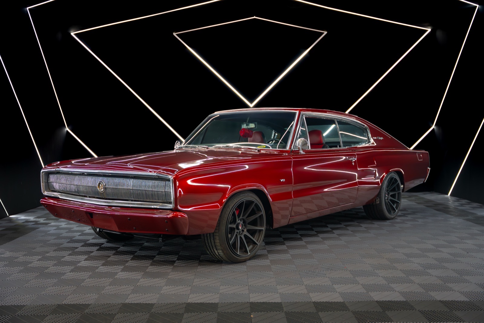 1969 Dodge Charger — Teckwrap deep red