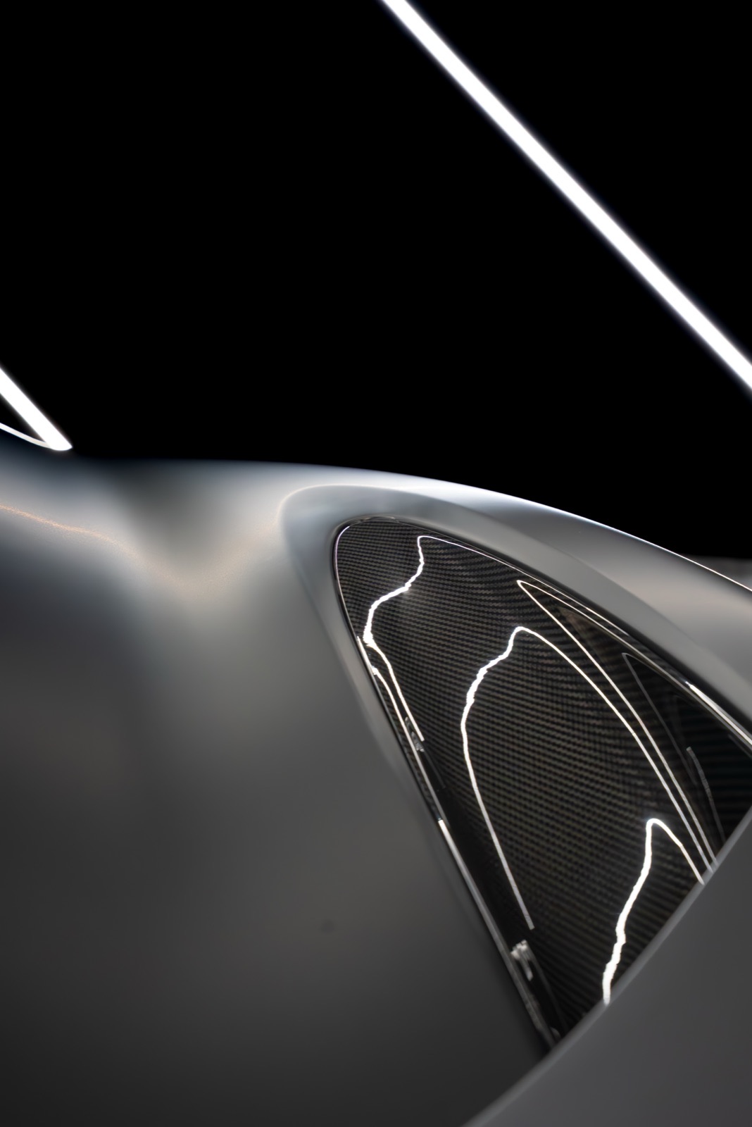Satin black McLaren 720S