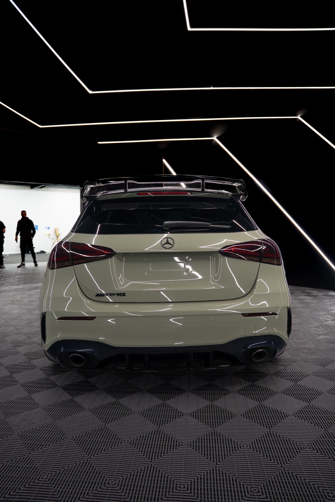 Moss green Teckwrap Mercedes-AMG A45