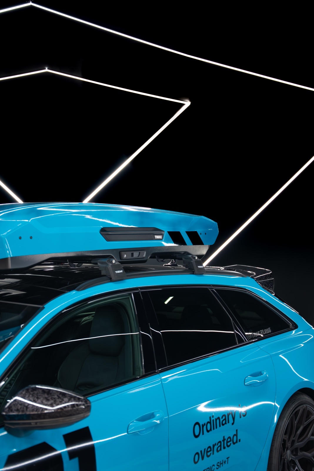 Oracal lagoon blue Audi RS6