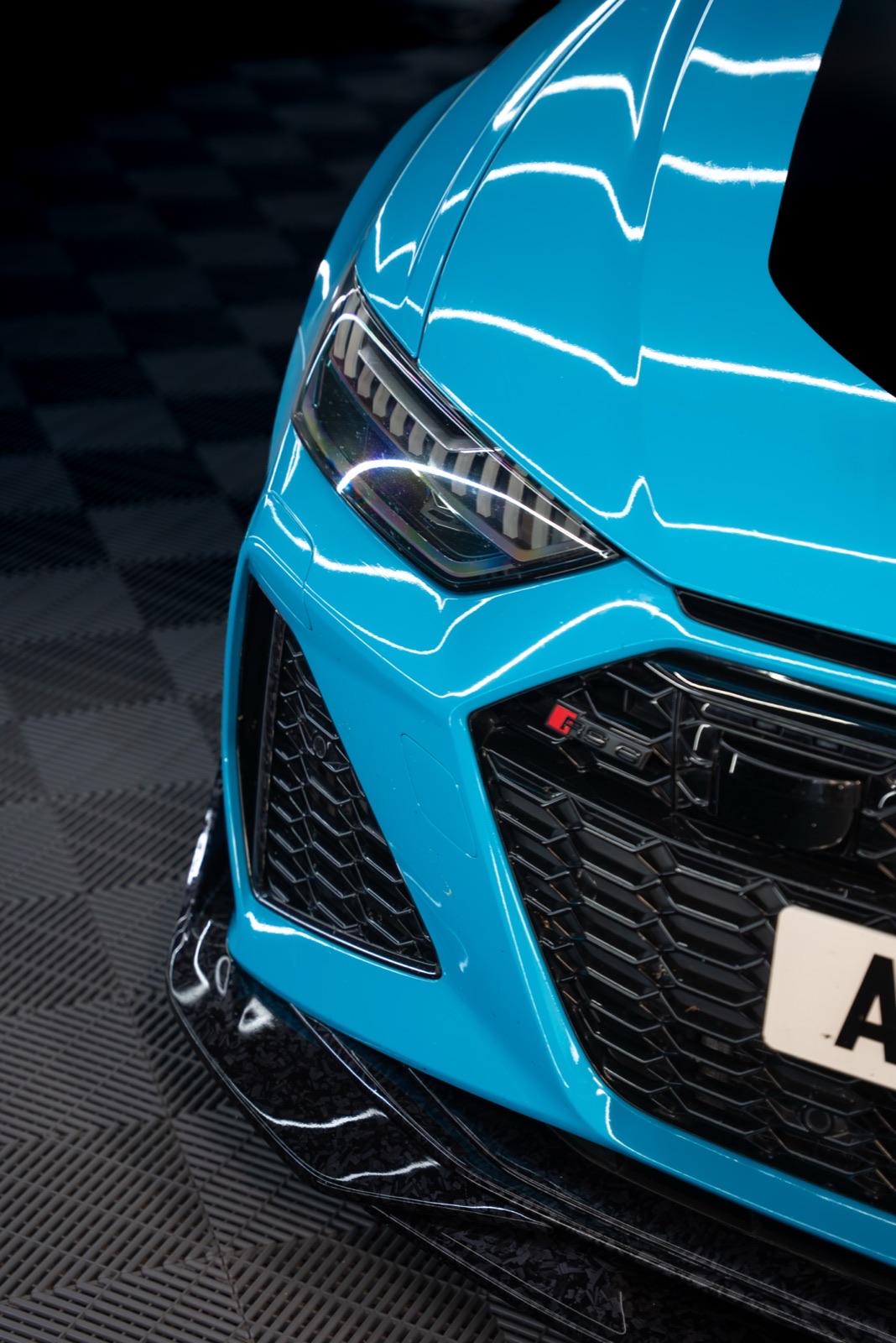 Oracal lagoon blue Audi RS6