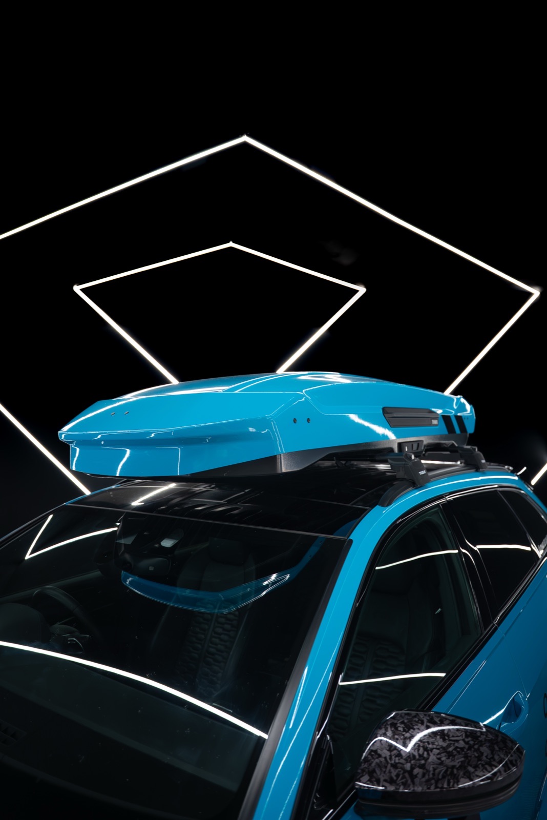Oracal lagoon blue Audi RS6